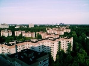 Looks like a normal city, but there is no one living inside those buildings