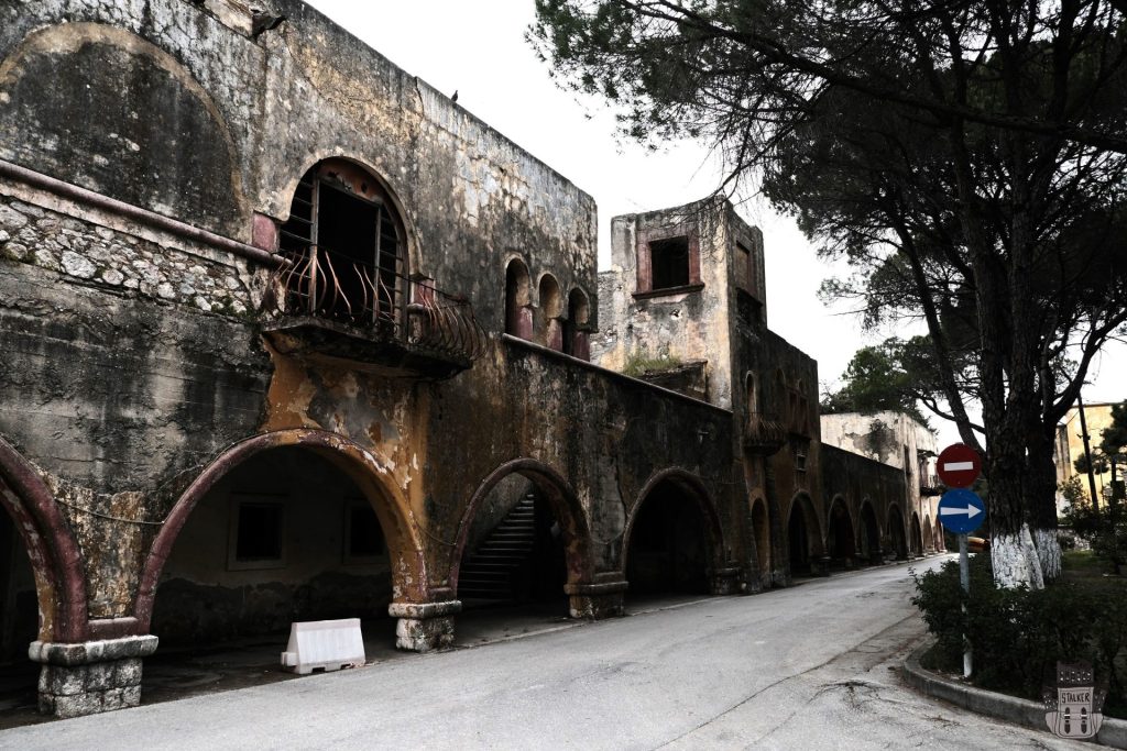 Abandoned italian settlement in Campochiaro, Eleousa