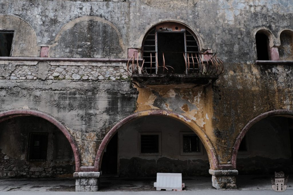 Abandoned italian settlement in Campochiaro, Eleousa