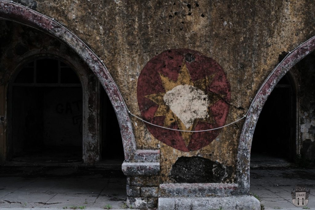 Abandoned italian settlement in Campochiaro, Eleousa