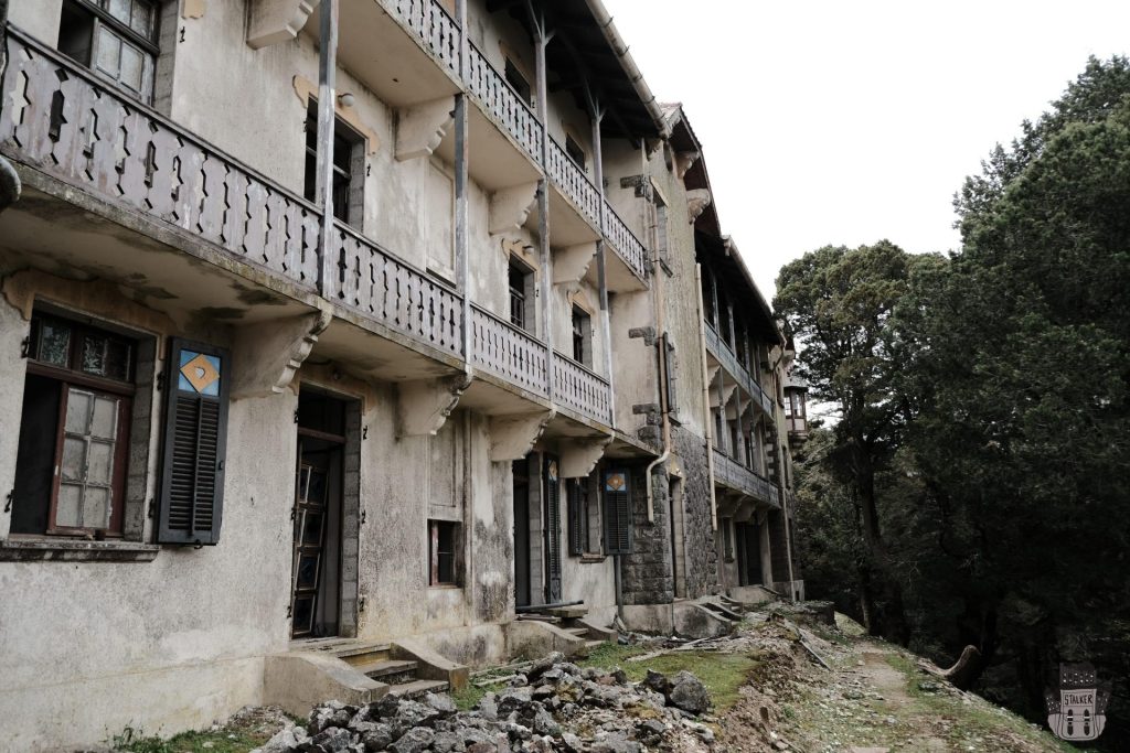 Abandoned hotel in Rhodos
