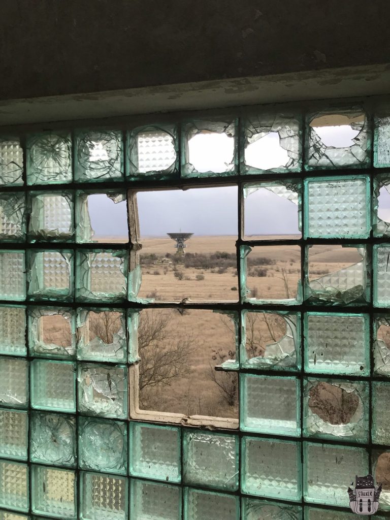 Abandoned TNA-400 Soviet radio telescope