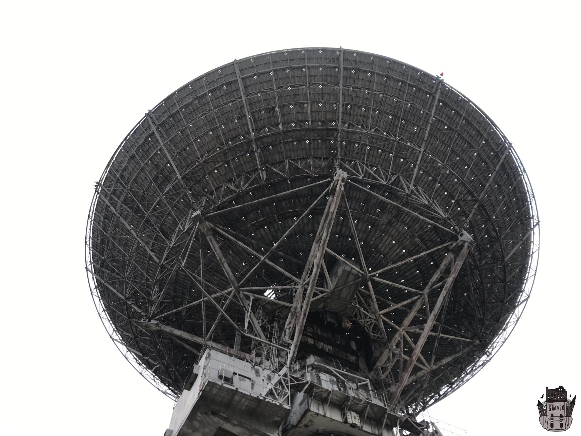 Abandoned TNA-400 Soviet radio telescope