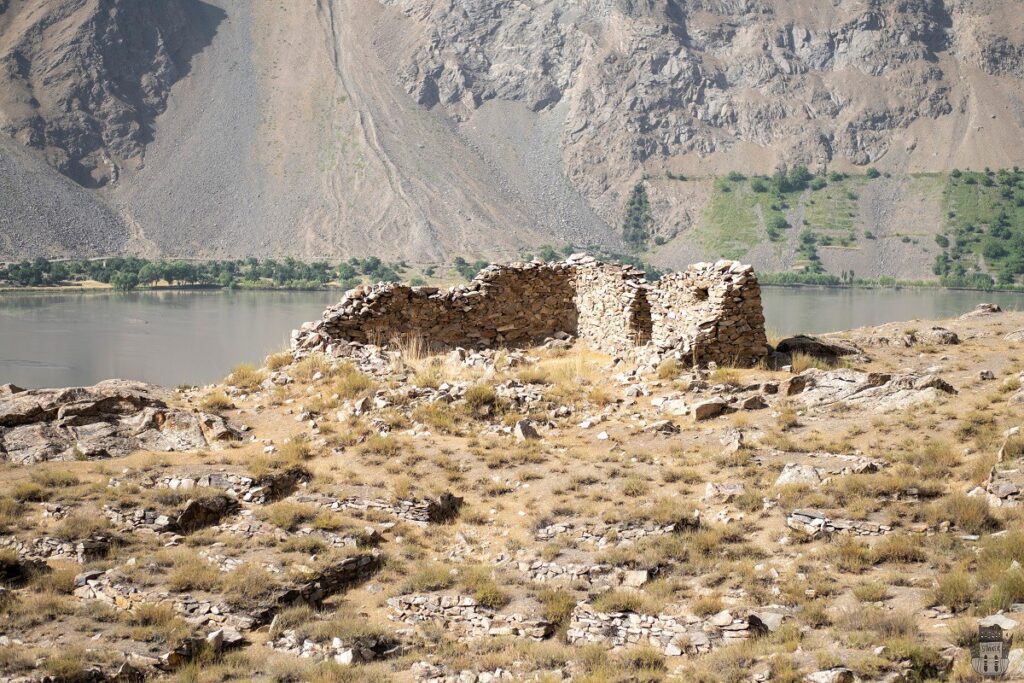 Abandoned house of Nosiri Khusrav in Pamir, Tajikistan