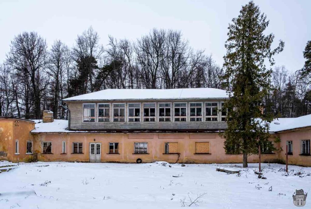 Mežciems abandoned sanatorium in Daugavpils