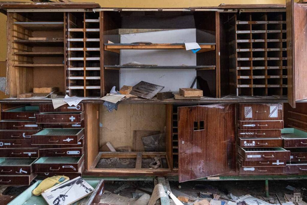 Abandoned School Complex in Daugavpils, Latvia