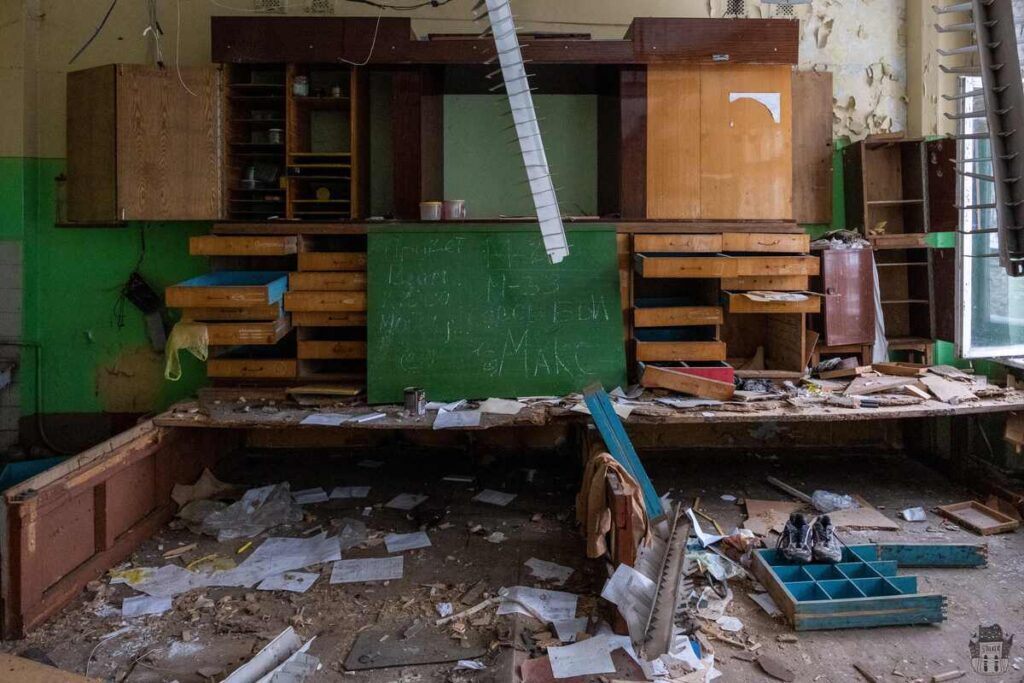 Abandoned School Complex in Daugavpils, Latvia