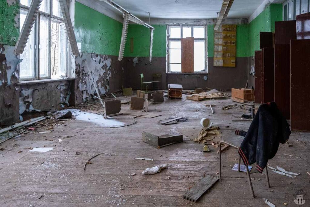 Abandoned School Complex in Daugavpils, Latvia