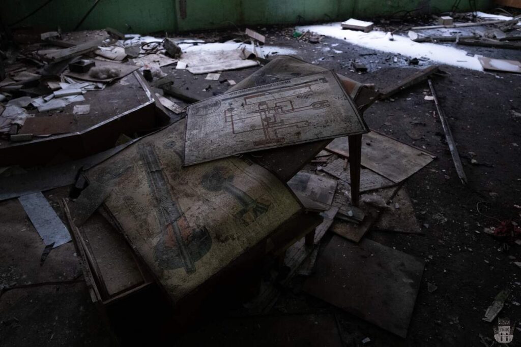 Abandoned School Complex in Daugavpils, Latvia