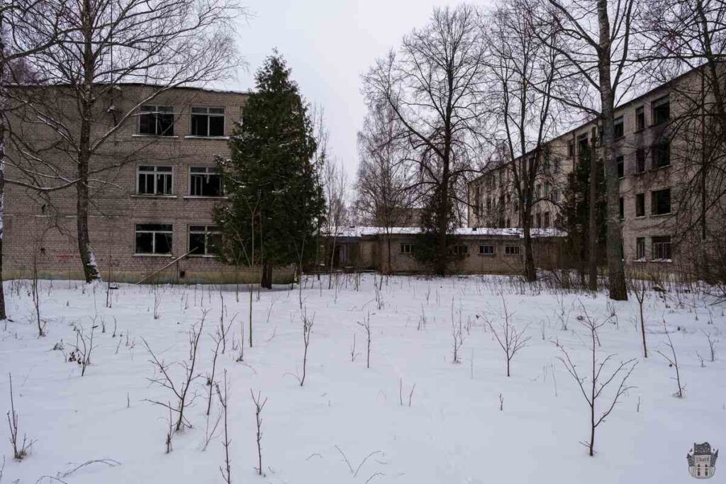 Abandoned School Complex in Daugavpils, Latvia