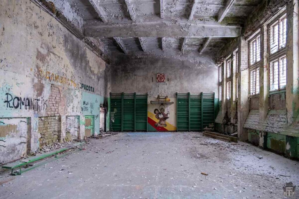 Abandoned School Complex in Daugavpils, Latvia