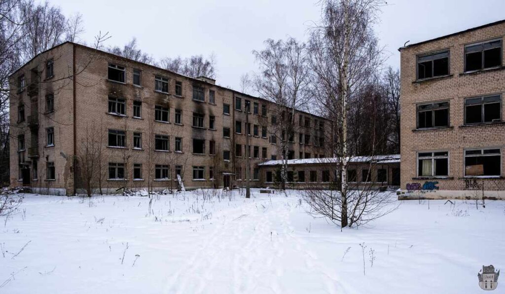 Abandoned School Complex in Daugavpils, Latvia