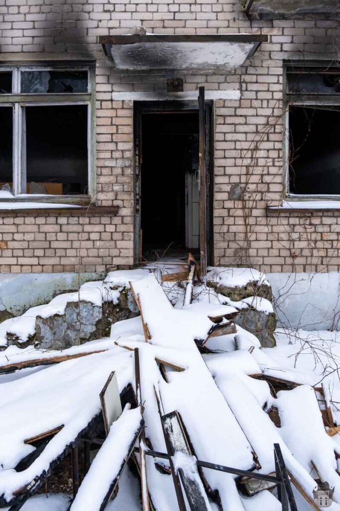 Abandoned School Complex in Daugavpils, Latvia