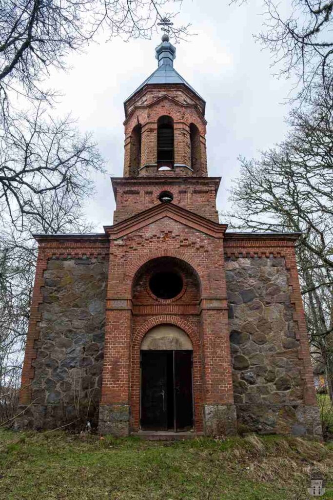 Lideres Kristus piedzimšanas pareizticīgo baznīca - abandoned Church of the Nativity of Christ in Latvia