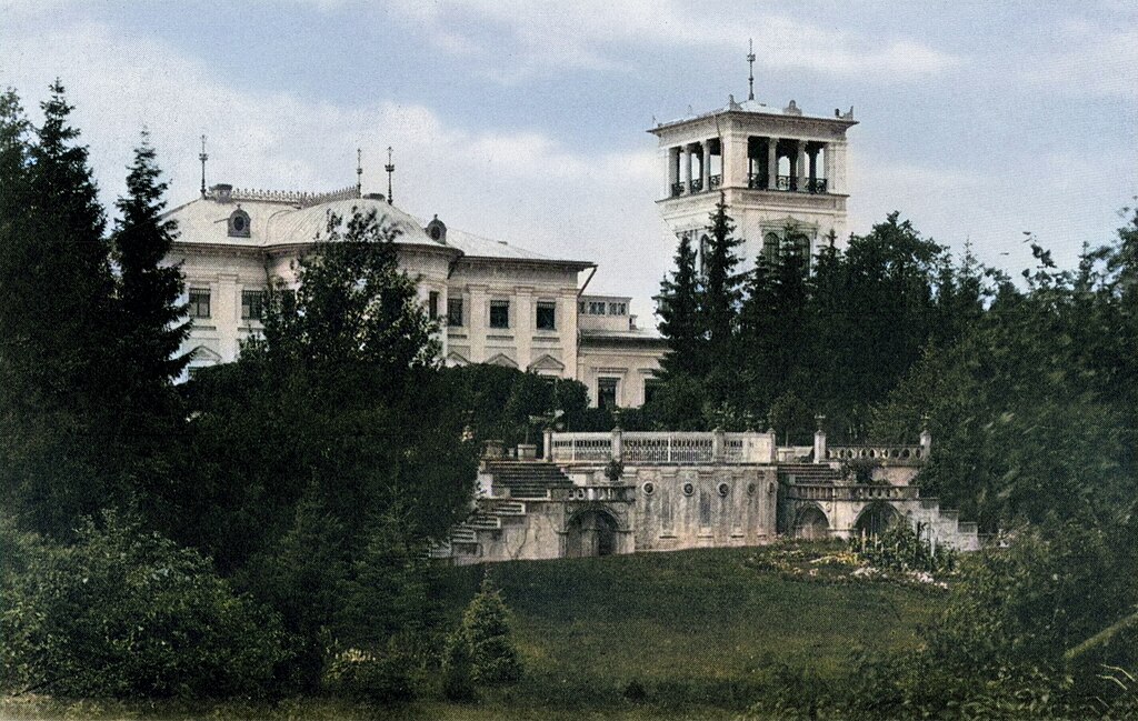 Historical photo of Gulbene manor